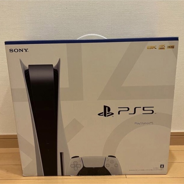 SONY(ソニー)の新品未使用 SONY PlayStation5 CFI-1000A01 エンタメ/ホビーのゲームソフト/ゲーム機本体(家庭用ゲーム機本体)の商品写真