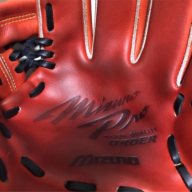 Mizuno ミズノプロ オーダーグラブ 耕作 HAGAJAPAN 硬式 内野 - 4