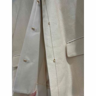 新品 ドゥロワー サマージャケット(麻 シルク コットン)-