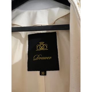 Drawer - 新品 ドゥロワー サマージャケット 麻 シルク コットンの通販