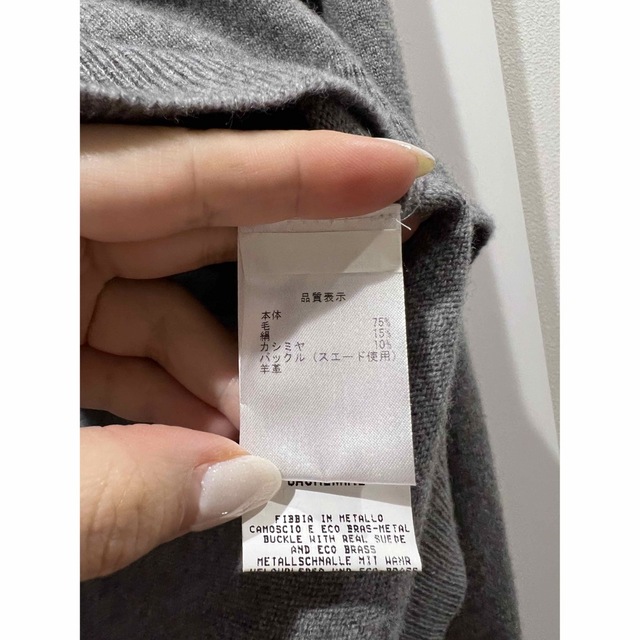 BRUNELLO CUCINELLI(ブルネロクチネリ)の新品未使用 FABIANA FIRIPPI 絹ウールカシミヤカーディガントップス レディースのトップス(カーディガン)の商品写真