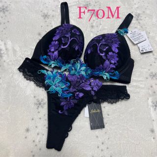 Wacoal - 【新品】wacoal サルート 53 ブラ ソングセット F70M BL fの