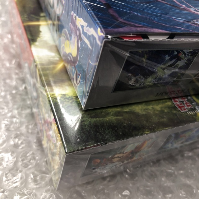 ポケモン(ポケモン)のポケモンカード　スカーレットex＆バイオレットex BOX 未開封シュリンク付き エンタメ/ホビーのトレーディングカード(Box/デッキ/パック)の商品写真