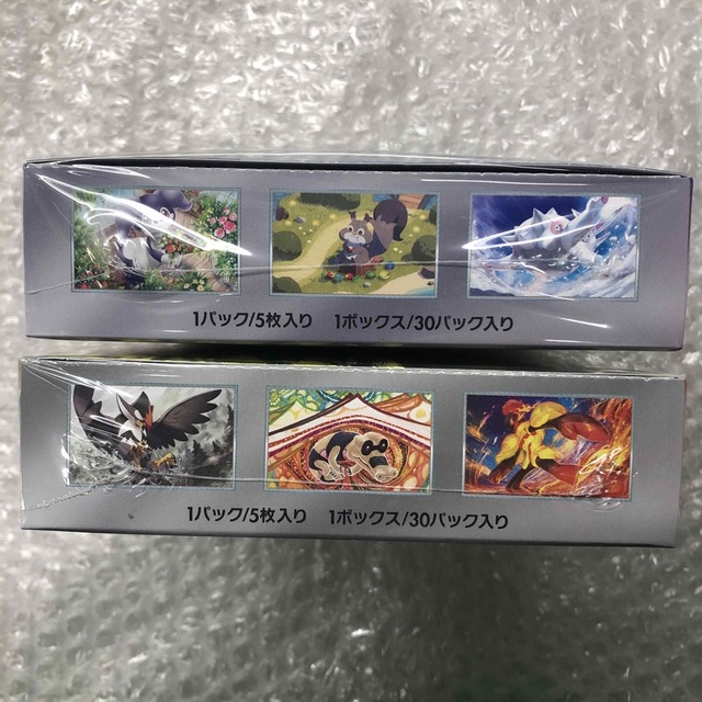 ポケモン(ポケモン)のポケモンカード　スカーレットex＆バイオレットex BOX 未開封シュリンク付き エンタメ/ホビーのトレーディングカード(Box/デッキ/パック)の商品写真