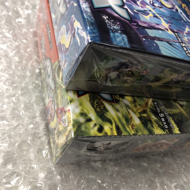 ポケモン(ポケモン)のポケモンカード　スカーレットex＆バイオレットex BOX 未開封シュリンク付き エンタメ/ホビーのトレーディングカード(Box/デッキ/パック)の商品写真