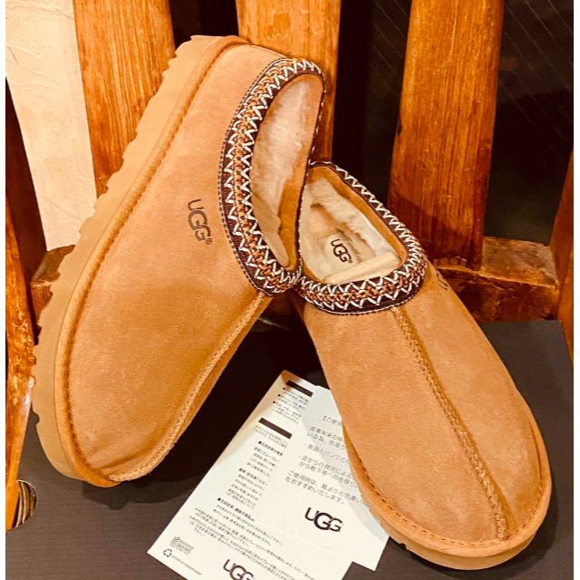 UGG(アグ)の完売しました。。。。。①②新品✨27⇒26相当✨UGG✨TASMAN✨タスマン✨ メンズの靴/シューズ(サンダル)の商品写真