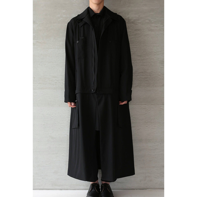 1商品の正面yohji yamamoto pour homme 17aw ツナギ