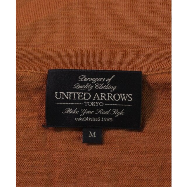 UNITED ARROWS(ユナイテッドアローズ)のUNITED ARROWS ニット・セーター M キャメル系 【古着】【中古】 メンズのトップス(ニット/セーター)の商品写真