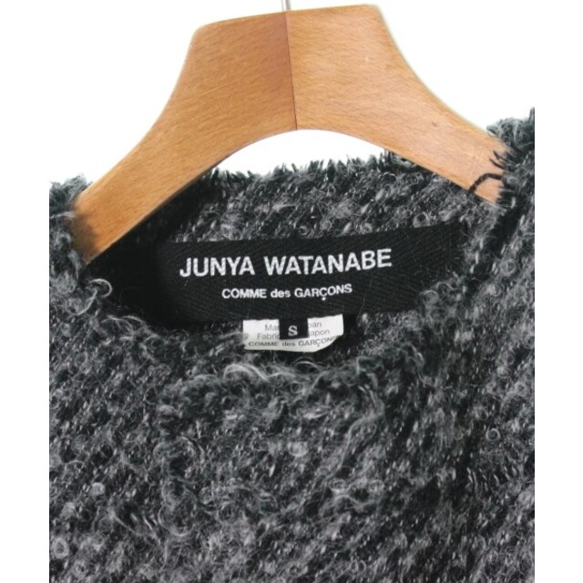 JUNYA WATANABE ノーカラージャケット S グレーx黒