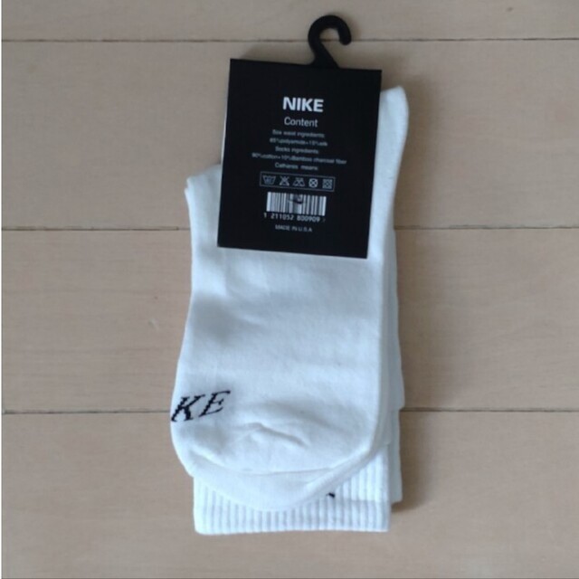 NIKE(ナイキ)の新品 Nike Swoosh logo Layered soxす メンズのレッグウェア(ソックス)の商品写真