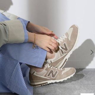 ニューバランス(New Balance)のなつさま専用です⭐︎slobe iena WL996  ナチュラル24.5(スニーカー)