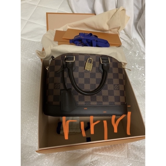 超ポイントバック祭】 LOUIS VUITTON - ルイヴィトン アルマbb ダミエ