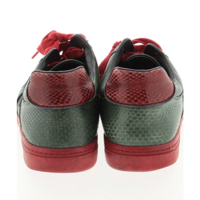 Gucci(グッチ)のGUCCI グッチ スニーカー 10 1/2(28.5cm位) 緑x赤 【古着】【中古】 メンズの靴/シューズ(スニーカー)の商品写真