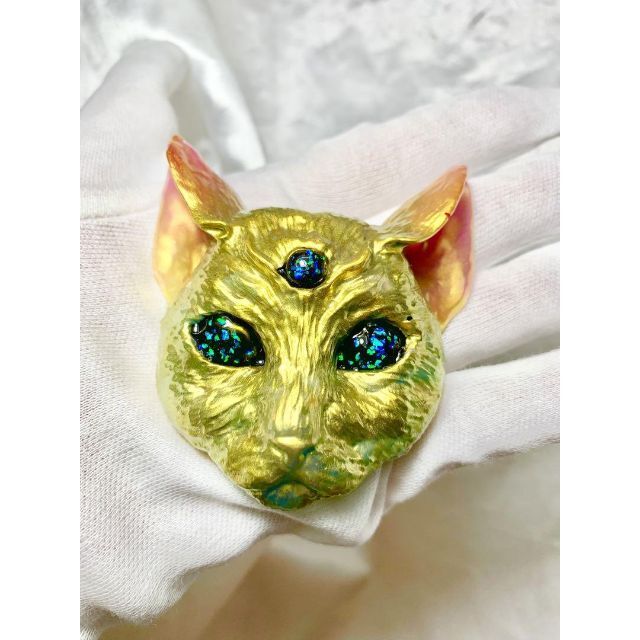 最強金運☆彡 エジプト猫神☆彡 「バステト神☆オルゴナイト」の 最強金運☆彡 エジプト猫神☆彡 「バステト神☆オルゴナイト」の