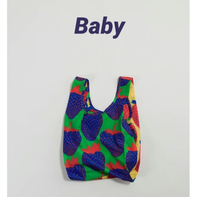 BAGGU(バグゥ)のBAGGU　新作　エコバッグ　ベビー　Baby　ミックスストロベリー　いちご レディースのバッグ(エコバッグ)の商品写真