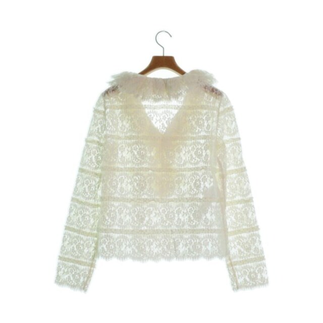 激安本物 Gucci - 【古着】【中古】 アイボリー系(総柄) 42(M位) ブラウス グッチ GUCCI シャツ+ブラウス(長袖+七分)