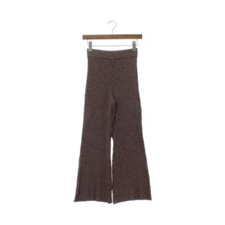 ジルサンダー(Jil Sander)のJIL SANDER ジルサンダー パンツ（その他） 32(XXS位) 茶系 【古着】【中古】(その他)