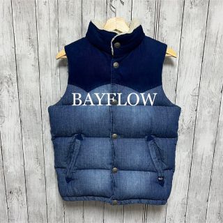 BAYFLOW ベイフロー ダウン ベスト 2 定価19,440円 ブルゾン