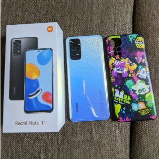 アンドロイド(ANDROID)のxiaomi redmi note11 スターブルー(スマートフォン本体)