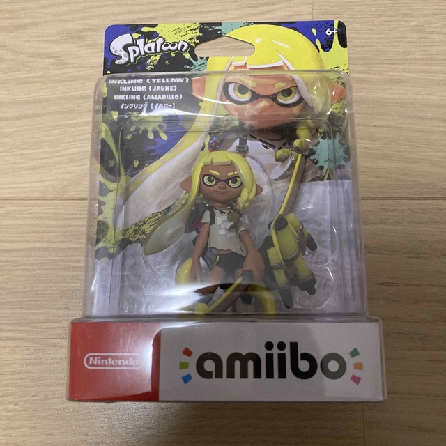 amiibo インクリング イエロー エンタメ/ホビーのフィギュア(ゲームキャラクター)の商品写真