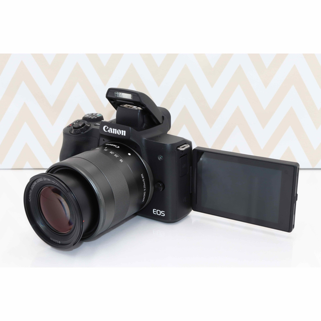 Canon - ⭐️美品⭐️オシャレな見た目と高性能⭐️Wi-Fi転送◎⭐️KISS M⭐️