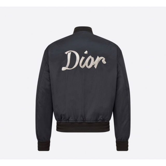 送料込】 - HOMME DIOR dior ボンバージャケット48 リボンロゴ