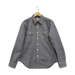 エンジニアードガーメンツ(Engineered Garments)の美品 エンジニアードガーメンツ 長袖シャツ グレー メンズ M(シャツ)