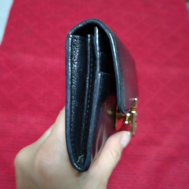 Chloe(クロエ)のChloe エルシー 二つ折り長財布(黒) レディースのファッション小物(財布)の商品写真