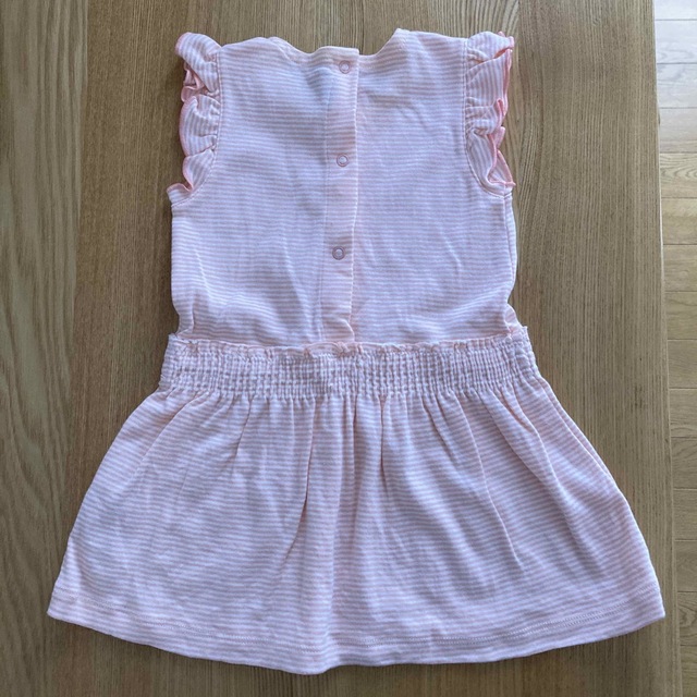 PETIT BATEAU(プチバトー)のプチバトー　ワンピース　74サイズ キッズ/ベビー/マタニティのベビー服(~85cm)(ワンピース)の商品写真