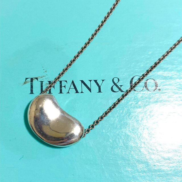 Tiffany ビーンネックレス　silver925