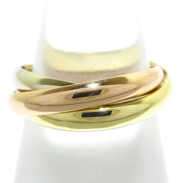 爆売り!】 3連リング カルティエ - Cartier 50美品 トリニティ リング