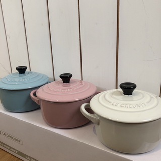 LE CREUSET - ル・クルーゼ ミニココット 3色セットの通販 by ＊m's ...