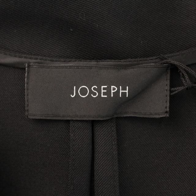 JOSEPH(ジョゼフ)のジョセフ ワンピース プリーツ ロング ウール ノースリーブ 38 L 黒 レディースのワンピース(ロングワンピース/マキシワンピース)の商品写真
