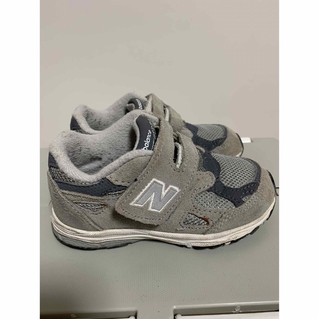 New Balance(ニューバランス)のニューバランス990 キッズ/ベビー/マタニティのベビー靴/シューズ(~14cm)(スニーカー)の商品写真