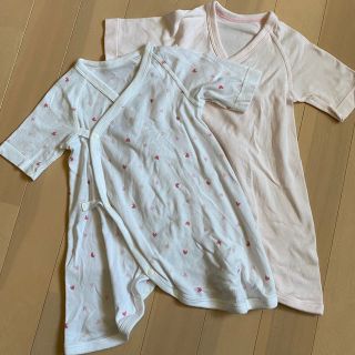 UNIQLO - 80cm 半袖肌着 3枚組の通販 by welcome|ユニクロならラクマ