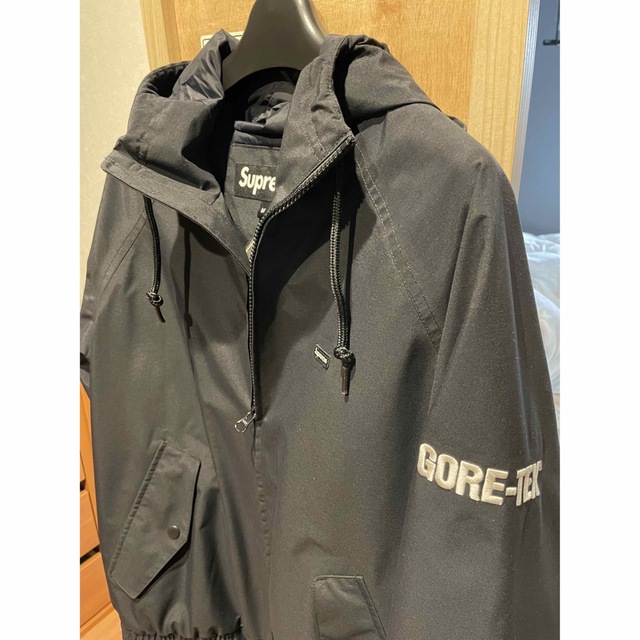 Supreme GORE TEX Harrington Jacket Black