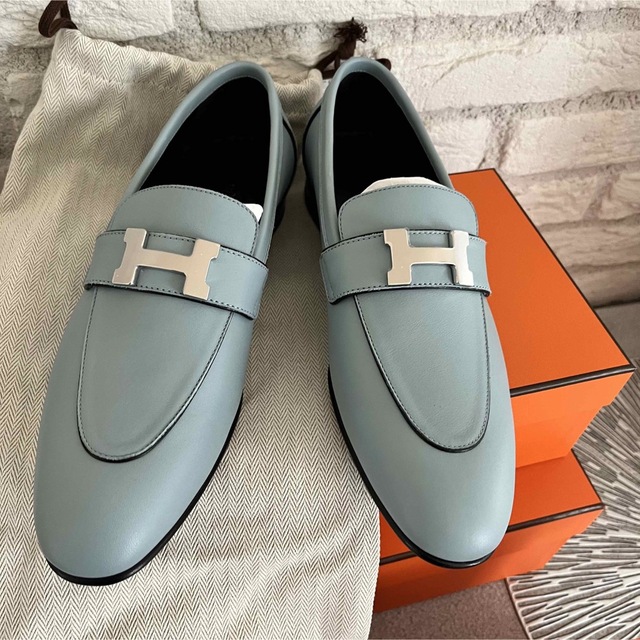 Hermes(エルメス)のエルメス　モカシン　パリ　37ハーフ レディースの靴/シューズ(ローファー/革靴)の商品写真