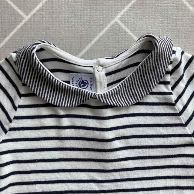 PETIT BATEAU(プチバトー)のプチバトー　マリニエール　長袖カットソー キッズ/ベビー/マタニティのベビー服(~85cm)(シャツ/カットソー)の商品写真