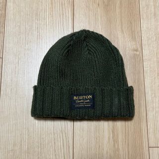 バートン(BURTON)のバートン　ニット帽　カーキ(ニット帽/ビーニー)