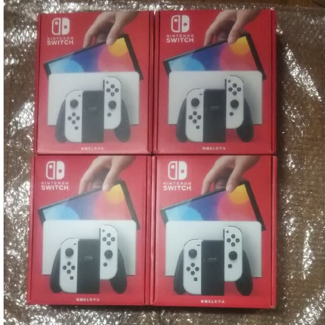早割クーポン! Nintendo Switch - 新品、未使用 任天堂Switch有機EL