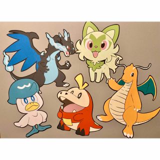 壁面飾り　ポケットモンスター