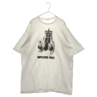 SUPREME シュプリーム 03SS Rammellzee Ripcord Rex Tee　ラメルジーリップカードTシャツ　半袖クルーネックカットソー　ホワイト