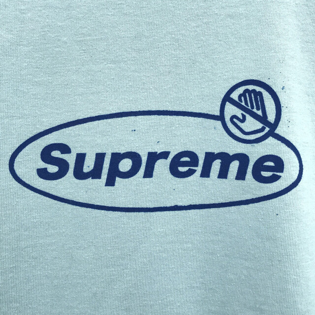 SUPREME シュプリーム 22AW Warning Tee ワーニング ロゴプリント半袖Tシャツカットソー ブラック 5