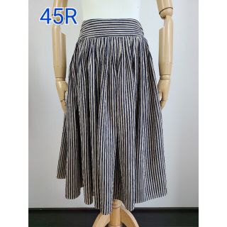 45rフリンジ付き縮絨加工メリノウールチェックロングワンピース
