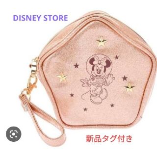 ディズニー(Disney)の★DISNEY STORE 完売 新品タグ付き ミニーマウス ラメ ピンク(キャラクターグッズ)