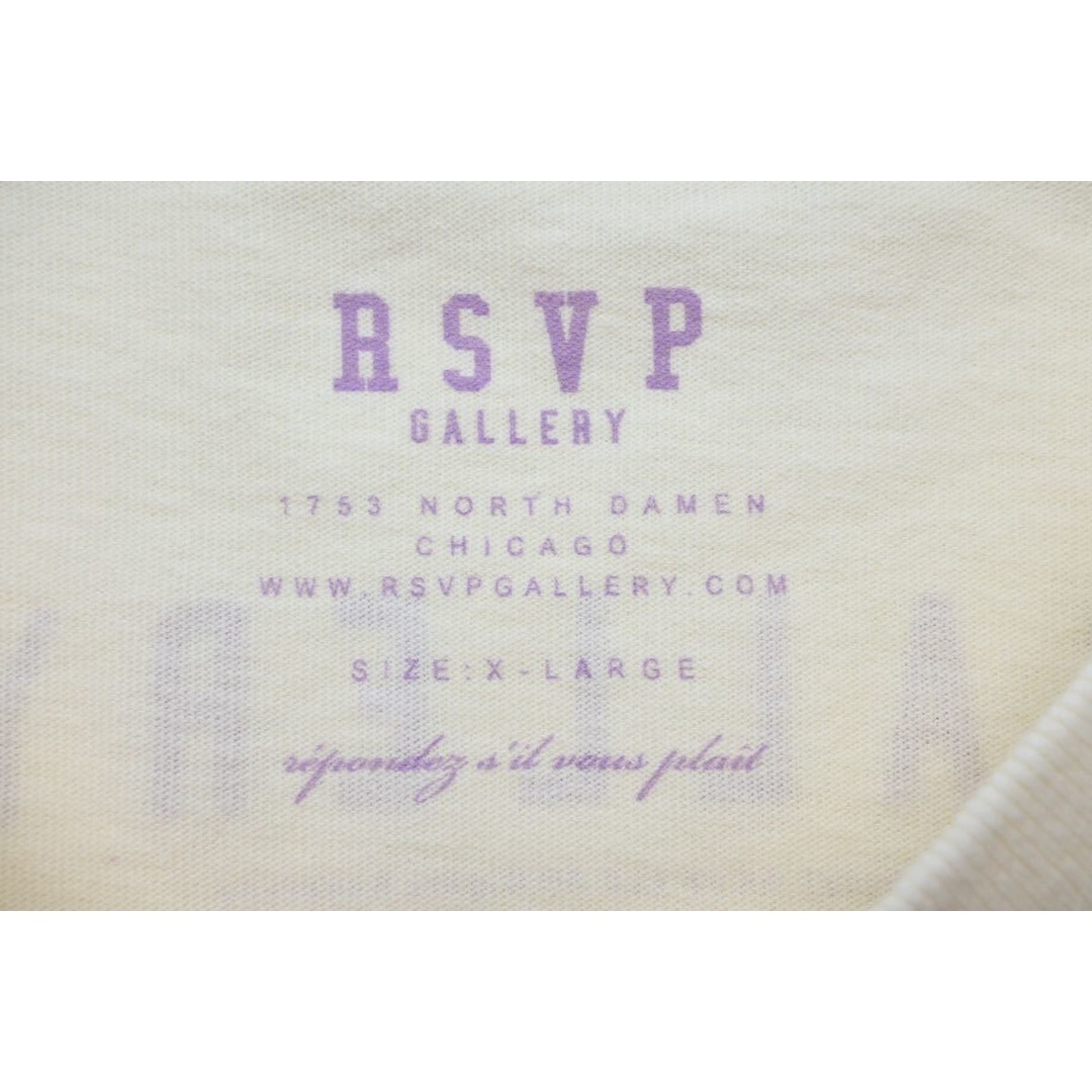RSVP アールエスブイピー 半袖Tシャツ トップス サンセット シティ 車 プリント アイボリー マルチカラー XL 美品 中古 46348 レディースのトップス(Tシャツ(半袖/袖なし))の商品写真