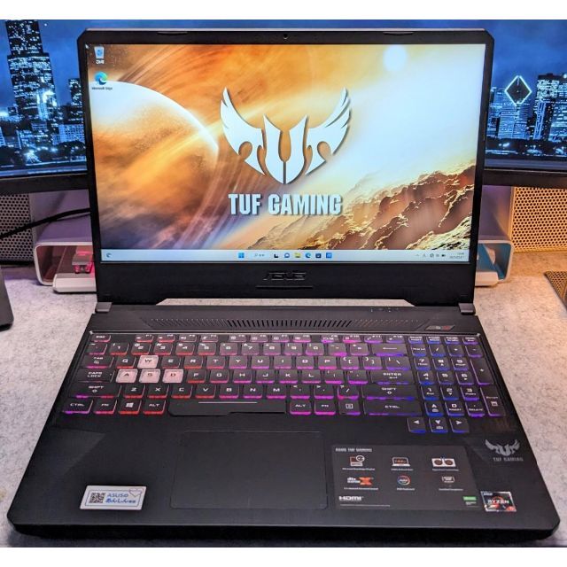 高価値 ASUS - ASUS TUF FX505DT GTX 1650 Ryzen 5 3550H ノートPC