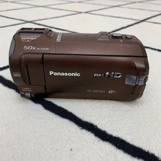 パナソニック(Panasonic)の【ジャンク品】Panasonic ビデオカメラ　W870M-T(ビデオカメラ)