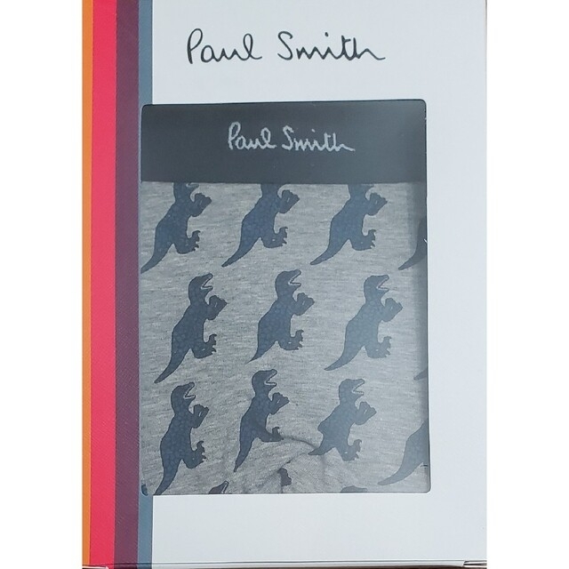 Paul Smith(ポールスミス)のポールスミス　新品　メンズ　ボクサーパンツ(ダイナソー/グレーM) メンズのアンダーウェア(ボクサーパンツ)の商品写真