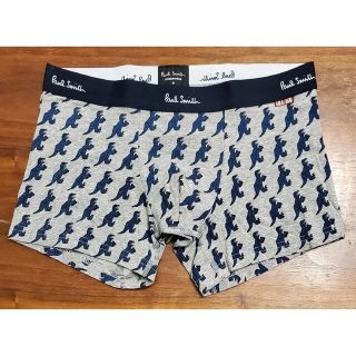 ポールスミス(Paul Smith)のポールスミス　新品　メンズ　ボクサーパンツ(ダイナソー/グレーM)(ボクサーパンツ)